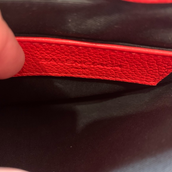 Balenciaga Grained Calfskin Mini Le Dix Red Satchel - Picture 16 of 16